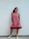 Pink Feathers Dress