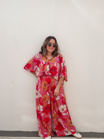 Lilac Rose Printed Set