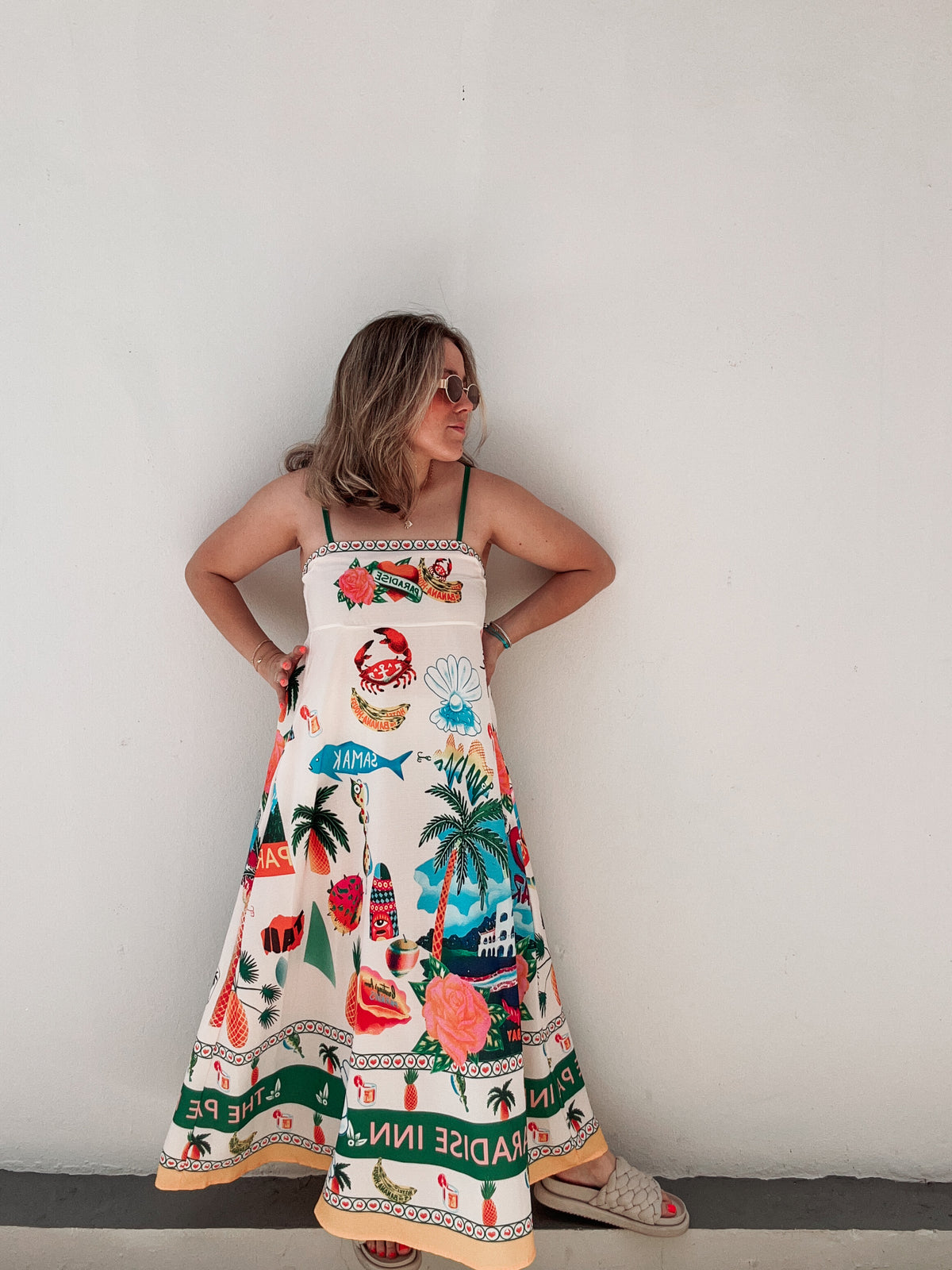 Tropical Vibes Easy Dress
