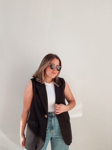 Black Basic Vest