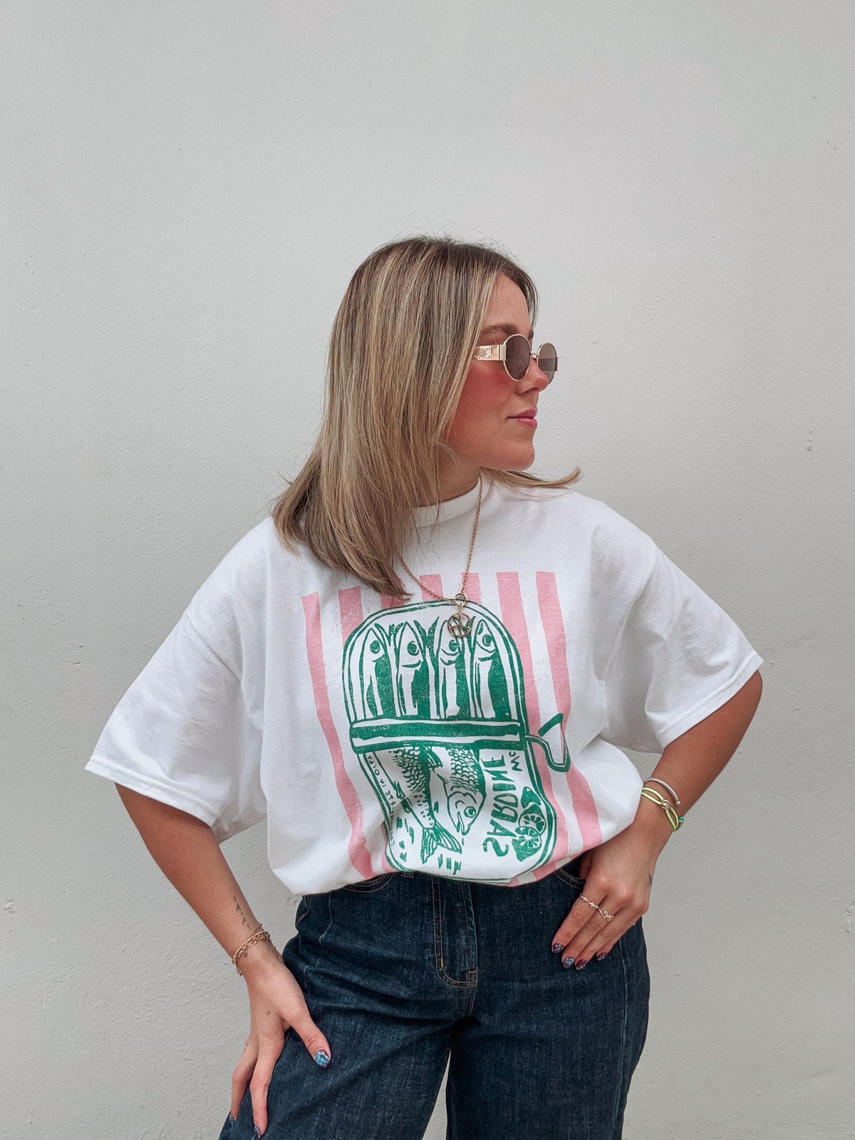Sardines Stripes Tee