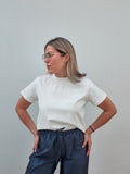White Basic Tee