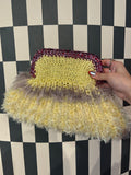 Butter & Lilac Clutch