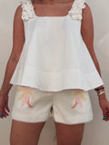 Palm Beach Embroidered Shorts