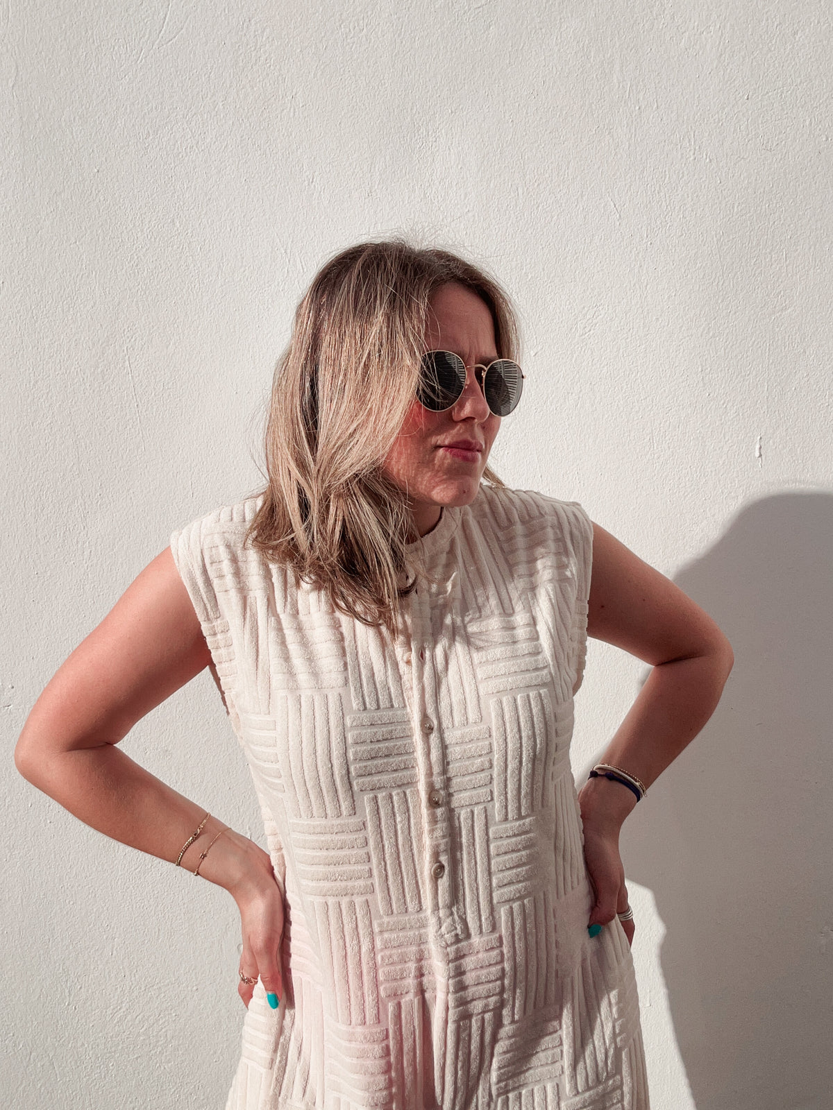Vanilla Terry Jumpsuit