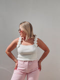 White Rose Top