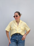 Yellow Striped Top