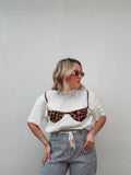 Leopard Dot Bikini Tee
