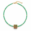 Verde Cube Necklace