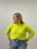 Lime Cardigan