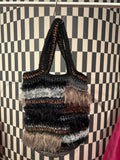 Black & Metallics Small Tote