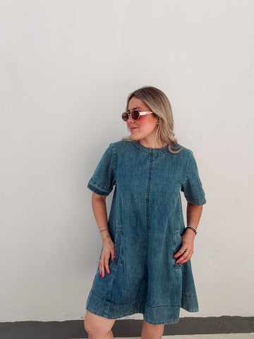 Denim Basic Dress