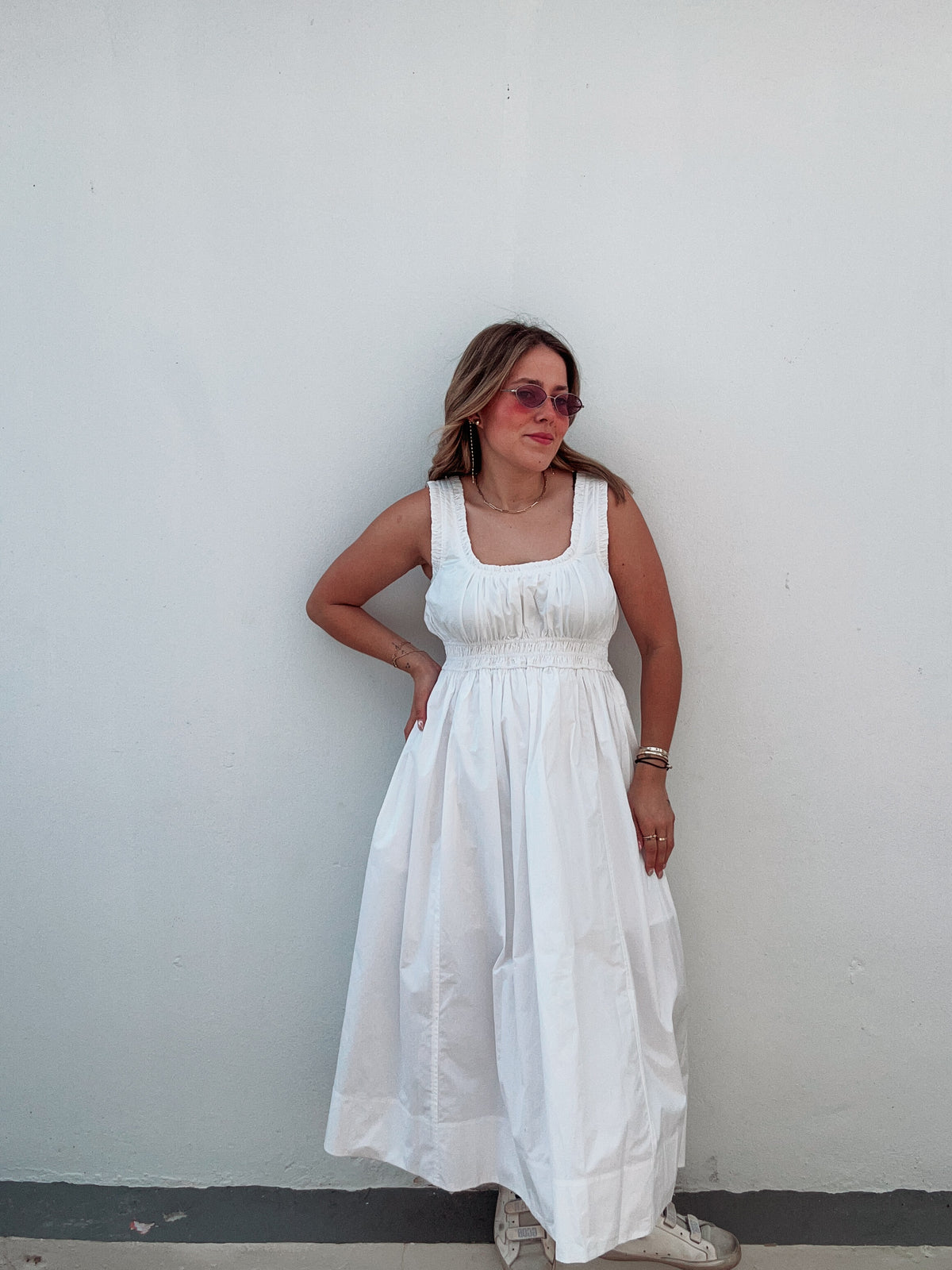 Sophie White Maxi