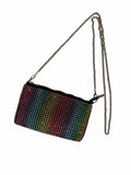 Rainbow Rhinestone Crossbody