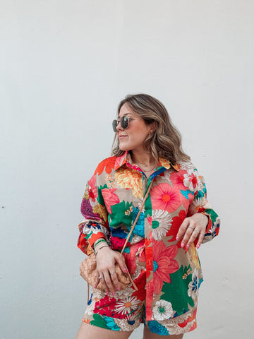 Tulum Floral Set