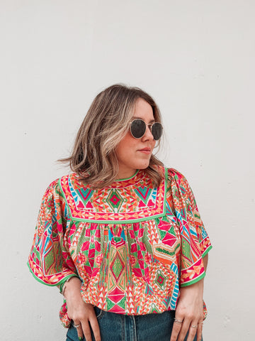 Tulum Colorful Blouse
