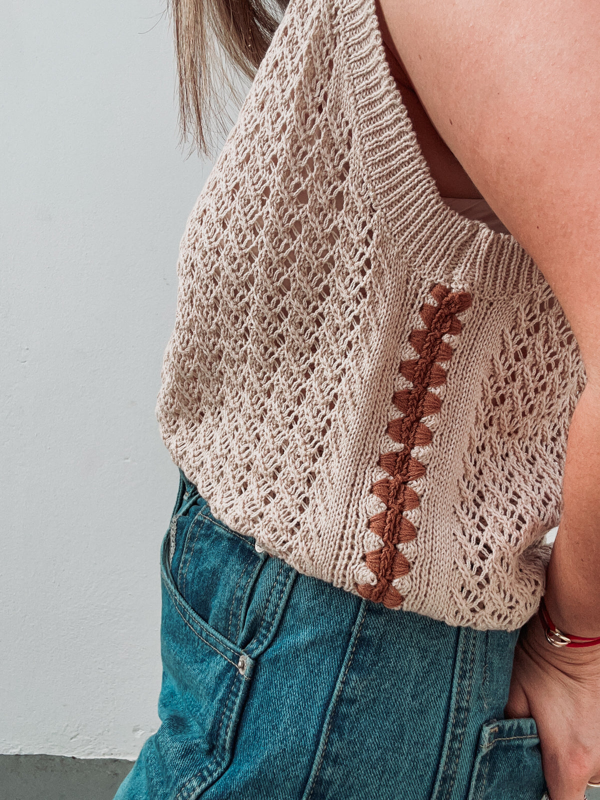 Sand & Mocha Knit Top