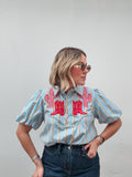 Western Stripe Top
