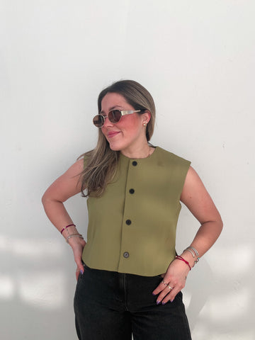 Kiwi Green Vest