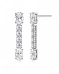 Sparkle Gem Dangle Studs