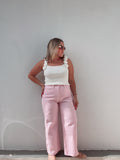 Light Pink Denim Pant