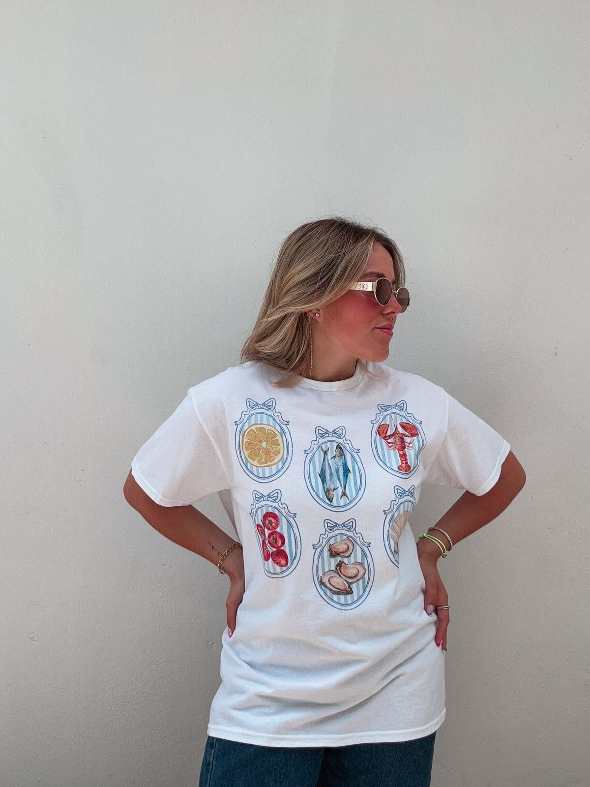Tomatoes, Sardines & Oysters Summer Tee