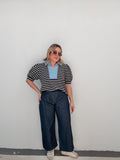 Denim Polka Dot Bottoms