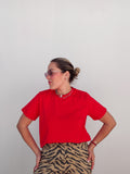 Red Basic Tee