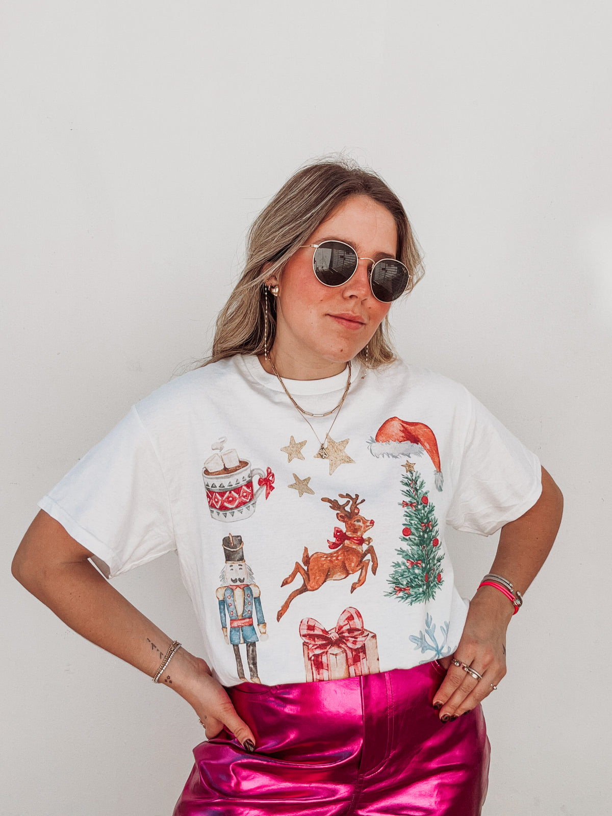 Vintage Christmas Icons Tee