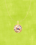 Rainbow CZ Ball Charm