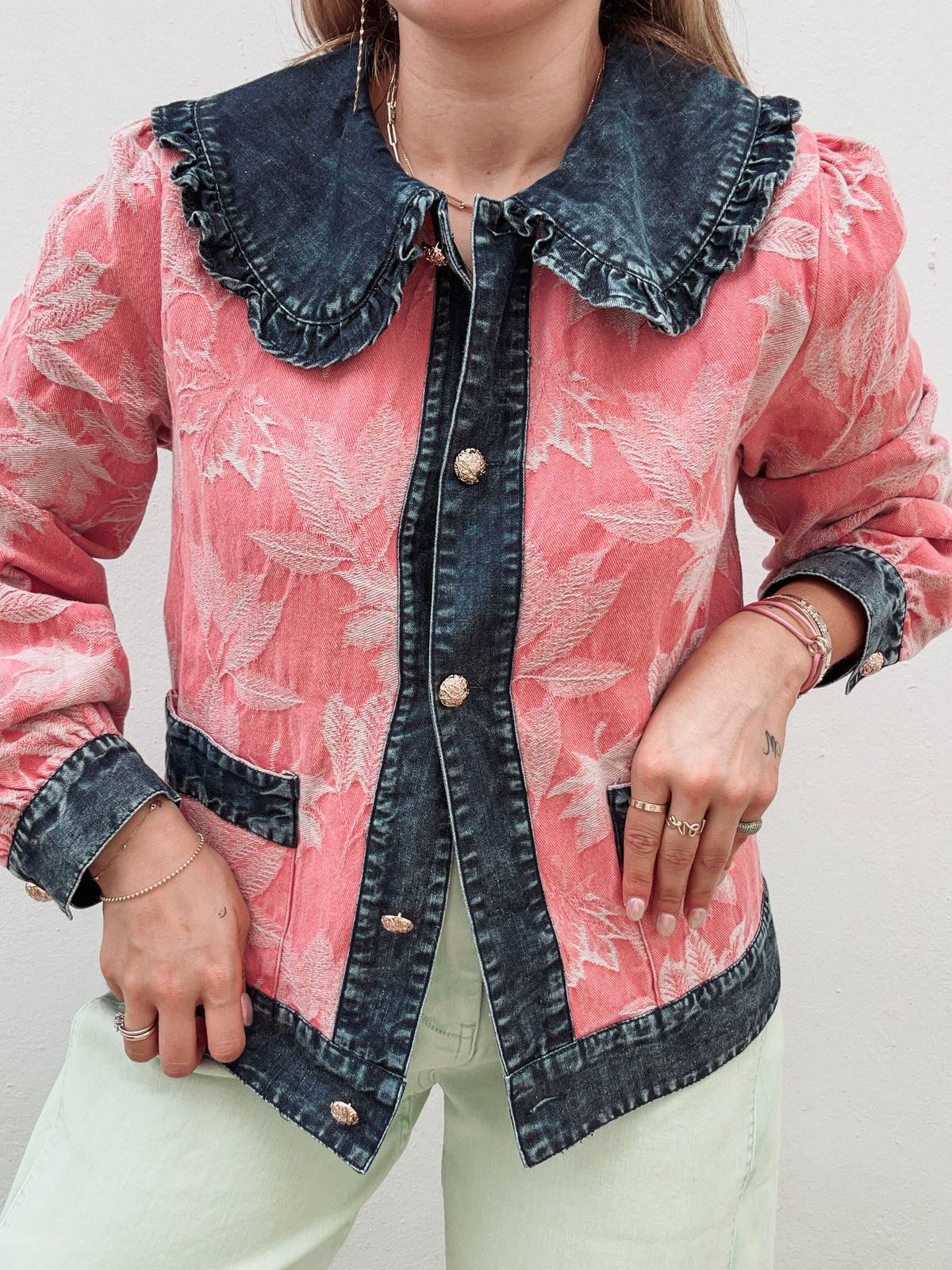 Guava & Denim Jacket/Top