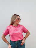 Bubblegum Sequin Top