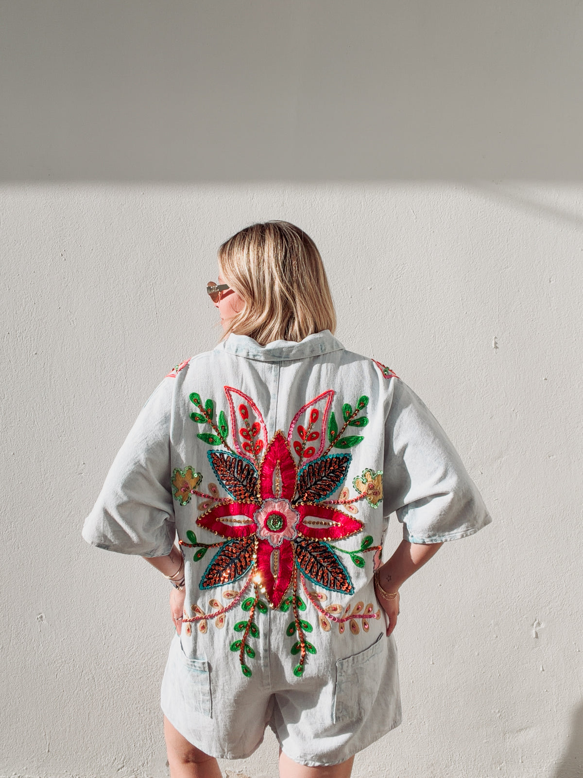 Colorful Rompers Colorful Embroidered Romper – Shop Oli Oli