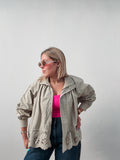 Sand Eyelet Jacket