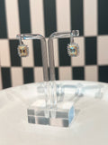 Buttermilk CZ Dangle Studs