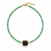 Verde Cube Necklace