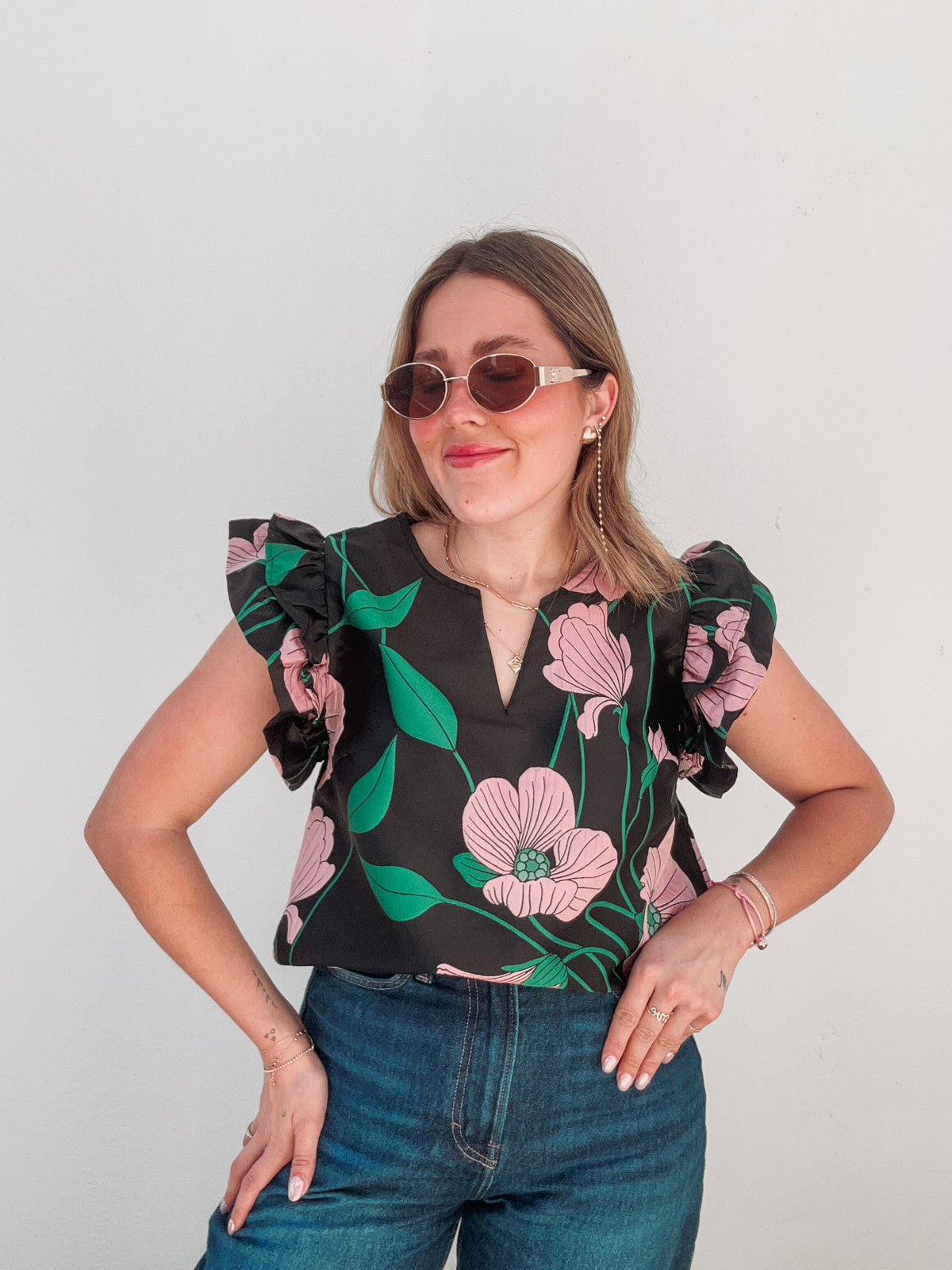 Olivia Floral Blouse