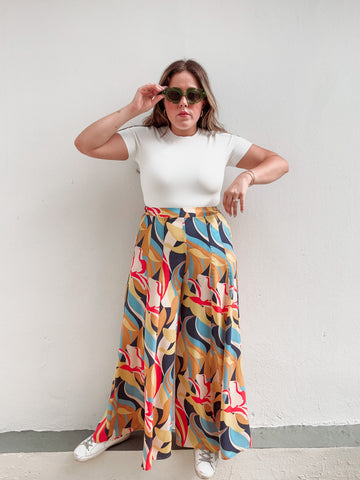 Lima & Blue Printed Bottoms