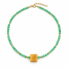 Verde Cube Necklace
