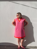 Pink & Orange Dress