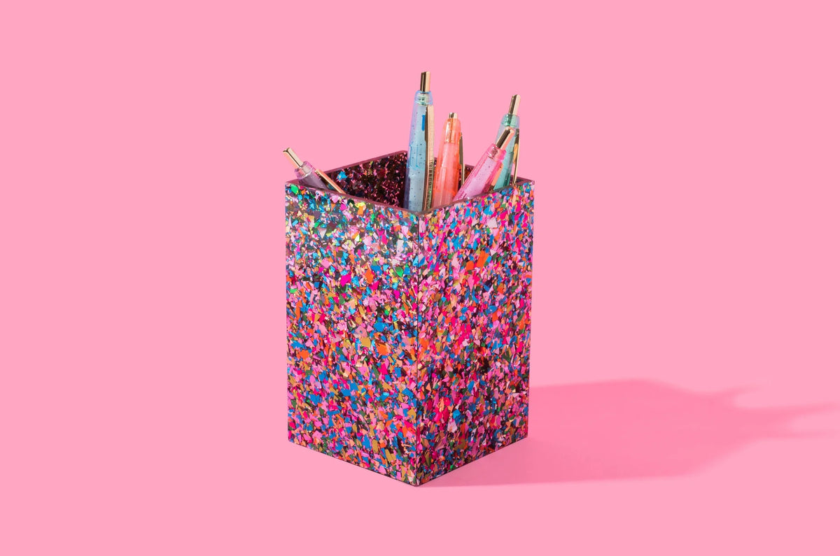 Confetti Pen Cup