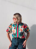 Multi Floral Printed Top