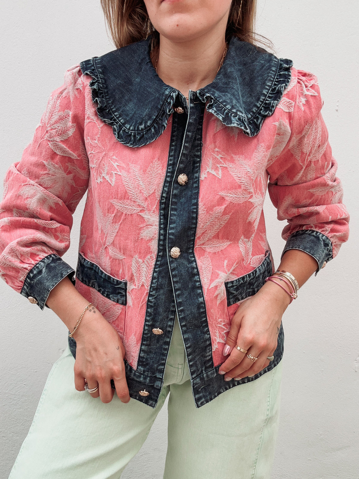 Guava & Denim Jacket/Top