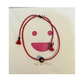 Happy Face Yay for you Handmade Woven Bracelet