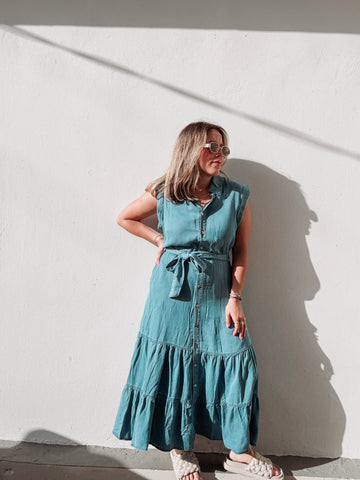 Nicole Denim Breezy Dress