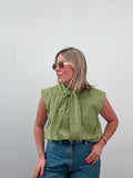Lime Stripe Top