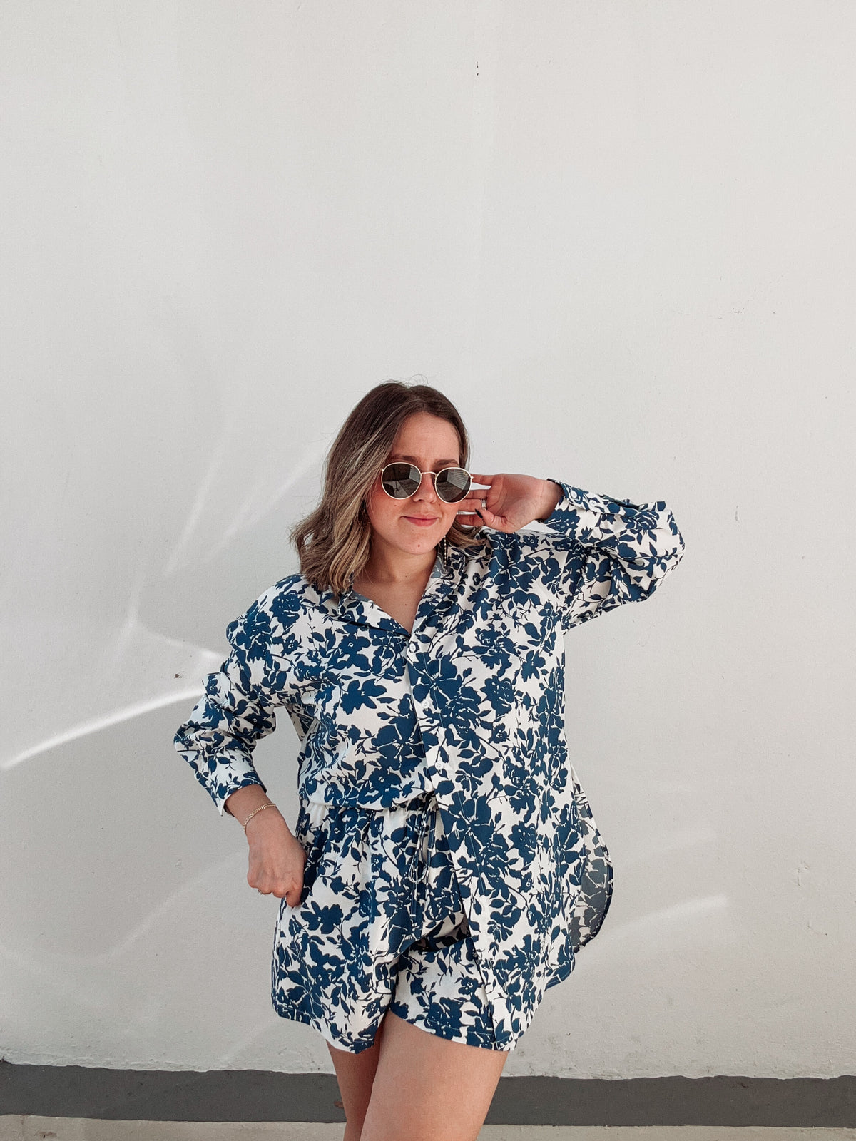 Blue & White Florals Set