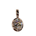 Sparkle Oval Gem Charm