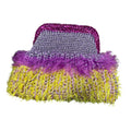 Yellow, Pink & Lilac Tuy Clutch