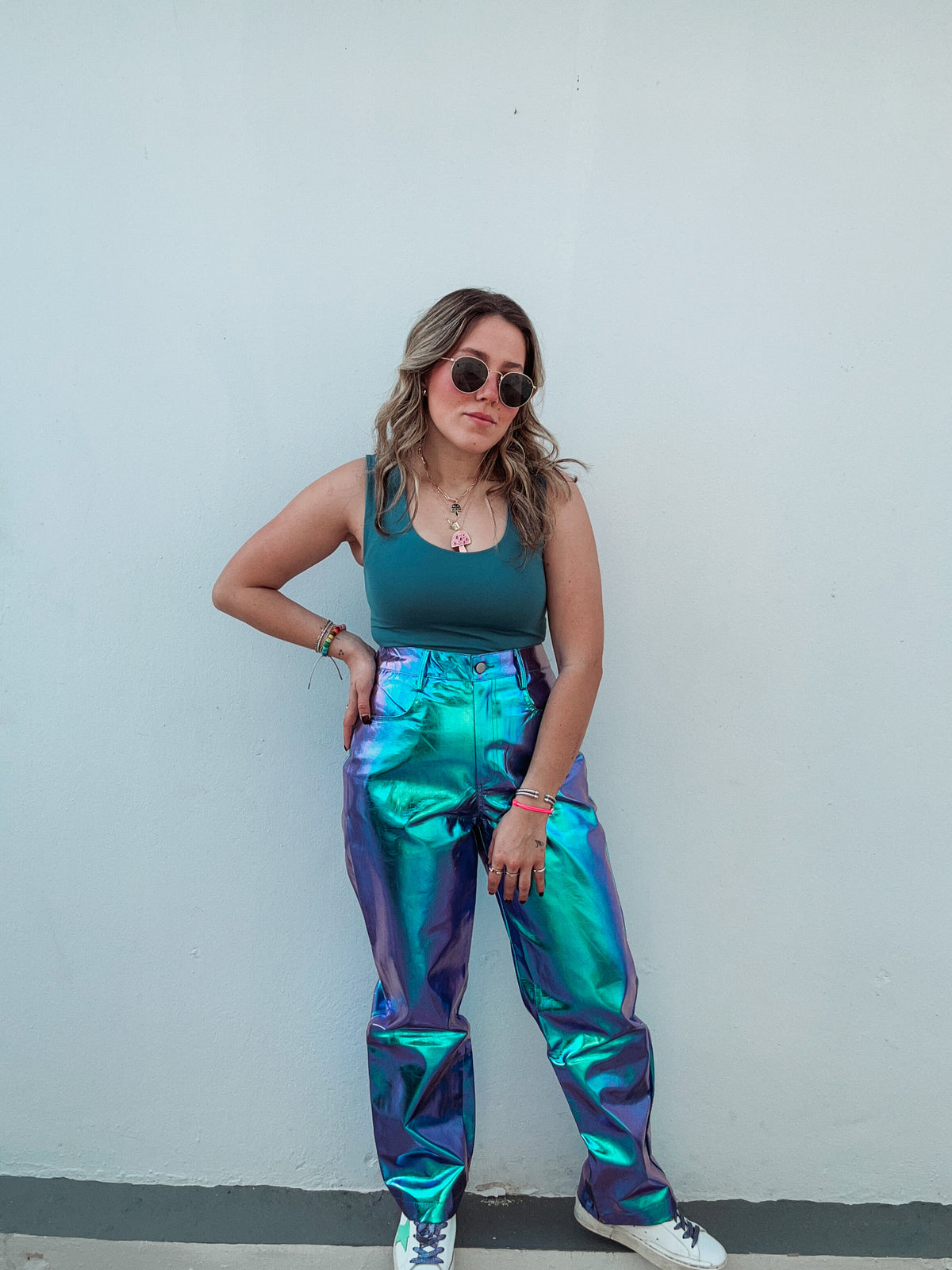 Tornasol Metallic Pants